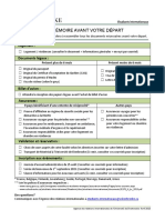 Aide-Mémoire - Étudiants Internationaux - Doc X