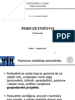 1 PODUZETNIŠTVO - Zadar 10-03-2015