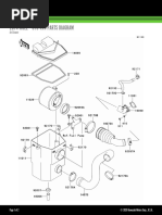 2014 Mule™ 610 4X4 Parts Diagram: Air Cleaner