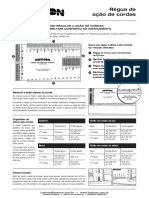 Régua Ação de Cordas