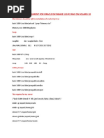 Installation Document For Oracle Database 11G R2 Rac On Solaris 10