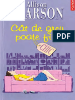 Allison Pearson - Cat de Greu Poate Fi PDF