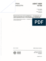 NBR 16199 - 2013 - Geomembrana PDF