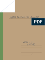Notes On English PDF