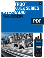 Mototrbo Dgp8000 Ex Series Atex Radio: Keeping You Safer in The Toughest Environments