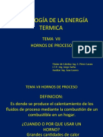 TECNOLOGiA DE LA ENERGiA TERMICA - HORNOS 2010