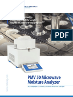 PMV 50 Microwave Moisture Analyzer