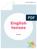 Puzzle English Tenses