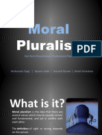 Moral Pluralism