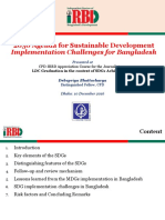 2030 Agenda For Sustainable Development: Implementation Challenges For Bangladesh