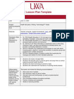 5E Lesson Plan Template: Teacher