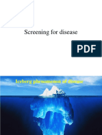 0 - Screening For Disease New