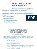 Deficientele Trunchiului