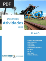 Caderno de Atividades 2 - 7º Ano - Cavallon
