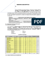 MEMORIA DESCRIPTIVA LP y RP