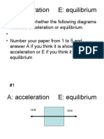 acceleration or equilibrium practice quiz.ppt