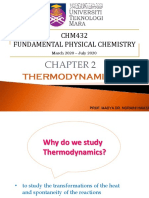 CHM432 Fundamental Physical Chemistry: Thermodynamics