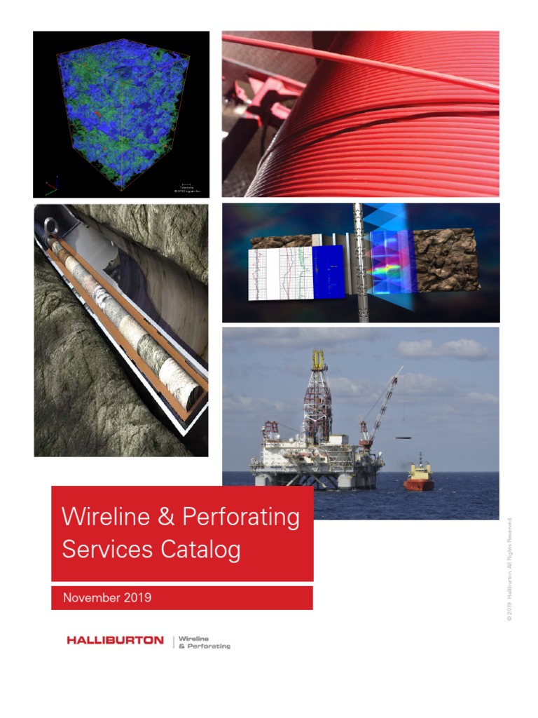Wireline and Perforating Services Catalog PDF | PDF | Truck ...