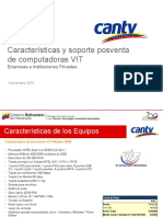 Características y proceso posventa computadoras VIT Empresas e Instituciones Privadas Nov2010