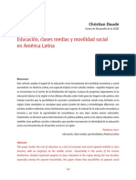 Educación, Clases Medias y Movilidad Social en América Latina