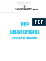 PPP Arte - Lista Completa 2020 I