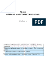 AO468 Airframe Maintenance and Repair