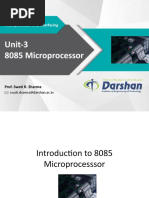 Unit-3 8085 Microprocessor