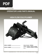 Fresadora HF - Manual Peças