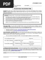 Civil Lawsuit Notice: Please Read This Entire Form