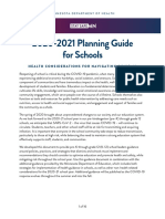 MDH and MDE K-12 Planning Guide