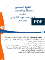 ةيبساحملا ةيرظنلا Accounting Theory سردملا يدنبشقنلا داؤف دمحم سارف