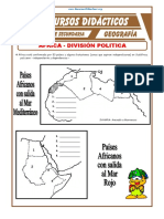 División política de África