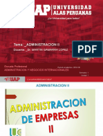 ADMINISTRACIÓN II -SEMANA 01.ppt