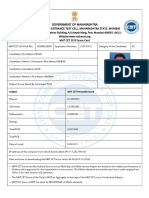 Government of Maharashtra: State Common Entrance Test Cell, Maharashtra State, Mumbai