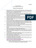 Guidelinesforinternationalarrivals PDF