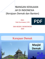 Kerajaan Islam Demak Dan Banten