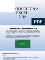 Introducción A Excel