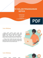 Referat Antibiotik Dalam Penanganan Sepsis