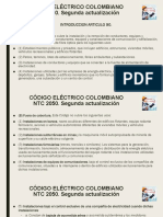 Código eléctrico Colombiano NTC 2050