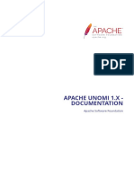 Apache Unomi 1.X - Documentation