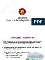 SEE 3533 Chap. V - Radio Digital Modulation