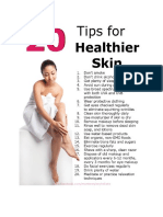 Tips for healthy skin.docx