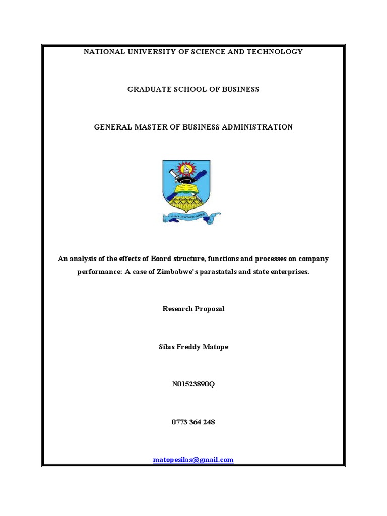 good governance dissertation pdf