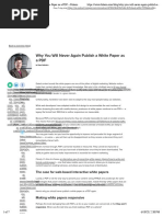 Why You Will Never Again Publish a White Paper as a PDF – Foleon
