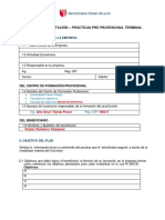 Formato 1 Modelo de Plan de Capacitacion Predominio de Universidad PDF
