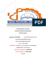 Duhok Polytechnic University Faculty of Petrochemical Engineering School of Polymer