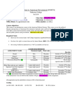 PS 100 Syllabus (FA 2019) 16wk Online Class - 10872