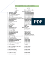 Nuevo Listado COROS SIN REGISTRO X Conve PDF