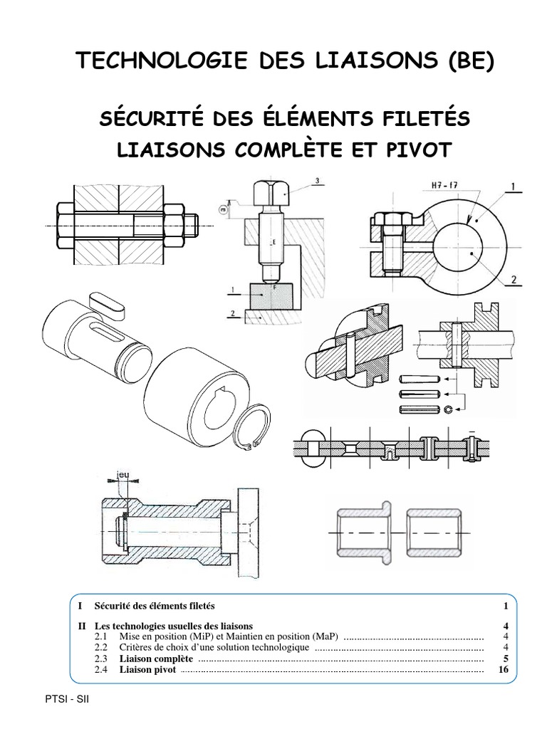 Comment Représenter Un Circlips Sur Un Schéma Architectural BE Cours | PDF | Écrou | Rondelle (mécanique)