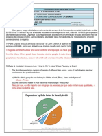 ATIVIDADE COMPLEMENTAR PET - 3º ANO - 2 Semana (Ing) PDF